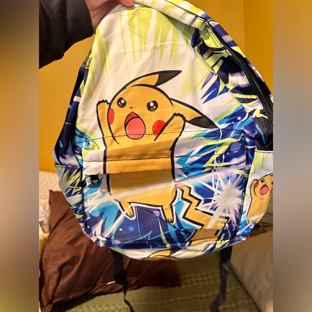 Pikachu Graphic Backpack